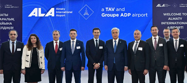 TAV Airports opens new terminal in Almaty